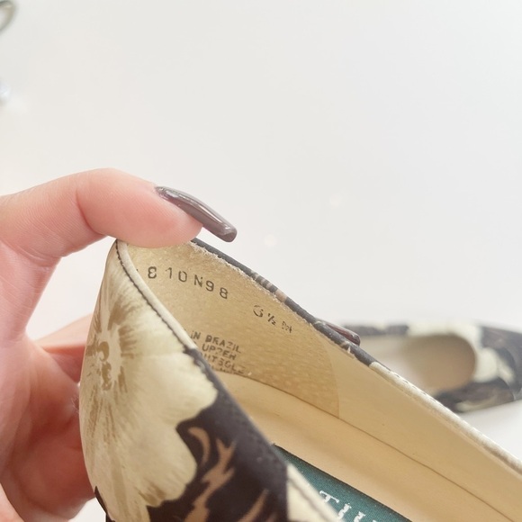 Vintage Naturalizer Floral Kitten Heel - 6.5 - Picture 5 of 5